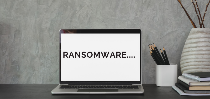 Ransomware stock image